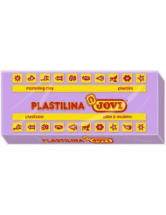 CAJA 15 PASTILLAS PLASTILINA 150 G - LILA JOVI 7114