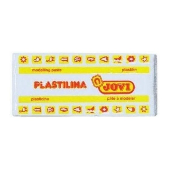 CAJA 15 PASTILLAS PLASTILINA 150 G - BLANCO JOVI 7101
