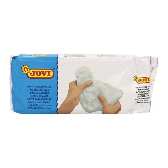 PASTILLA PASTA MODELAR AIR DRY ENDURECIBLE AL AIRE 500 G BLANCA JOVI 85