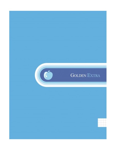 CUADERNO EXTRA T.F. A4 140 HOJAS MICROPERFORADO GOLDEN 318210 (x5 unidades)