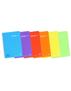 ENRI Plus cuaderno y block 80 hojas Colores surtidos (x5 unidades)