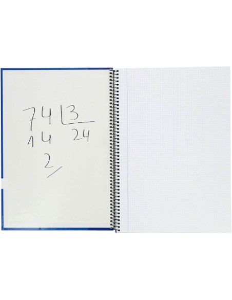 PACK 4+1 CUADERNO ESPIRAL CLASSIC W-E FOLIO 80 HOJAS 4X4 CON MARGEN COLORES TENDENCIA OXFORD 400122766