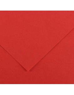 PAQUETE 50 HOJAS CARTULINA IRIS A4 185G ROJO GUARRO CANSON C200040162
