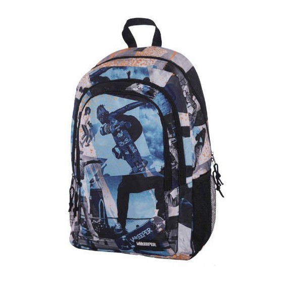 MOCHILA DOBLE UNKEEPER SKATE BOARDING 32,5 X 43 X 13,5 CM. UNKEEPER 80506625970