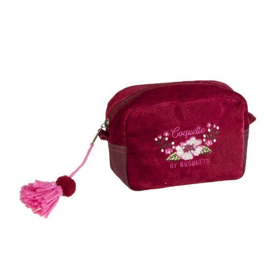 ESTUCHE CUADRADO NECESER COQUETTE BY BUSQUETS 16 X 11 X 8 CM. COQUETTE 16020090700