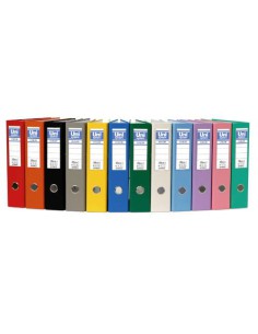 ARCHIVADOR PALANCA 65 A4 2MM COLOR NEGRO UNISYSTEM COLOR 17269810 (x6 unidades)