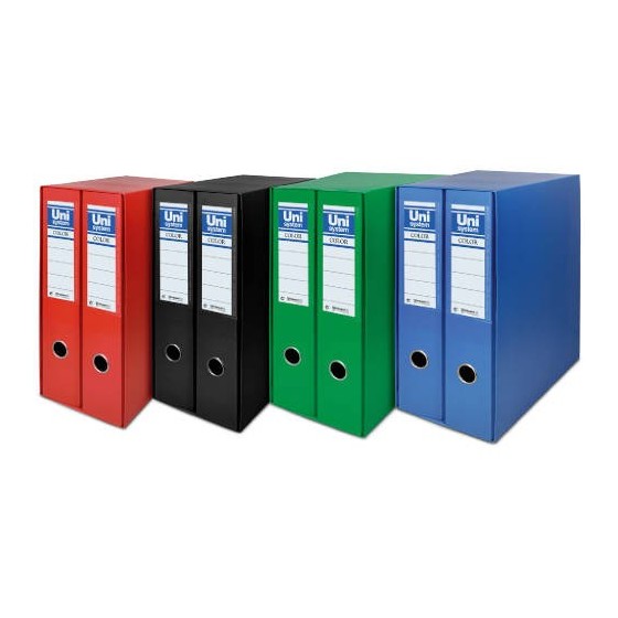 MODULO 2 ARCHIVADORES PALANCA 65 COLOR NEGRO UNISYSTEM COLOR 17231010