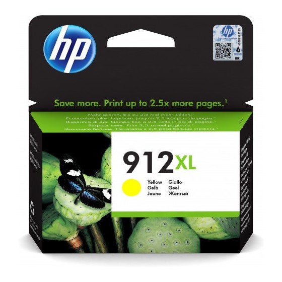 HP CARTUCHO TINTA 912XL AMARILLO (3YL83AE)