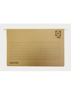 CARPETA COLGANTE CAJÓN VISOR LARGO MASTER FOLIO LOMO V K. BICOLOR GIO 400047714 (x25 unidades)