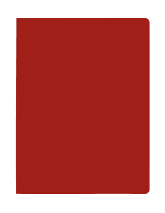 SUBCARPETA SIMPLES INTENSAS 250 GRS FOLIO COLOR ROJO GIO 400040654 (x50 unidades)