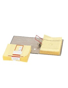 CAJA 100 ENCUADERNADORES DE CLIP 12X8,5 ROJO ELBA 100580277