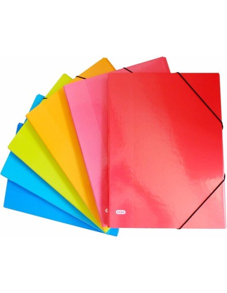 CLASIFICADOR CARTÓN FORRADO 12 SEPARADORES FOLIO COLORES SURTIDOS ELBA 100580256 (x12 unidades)
