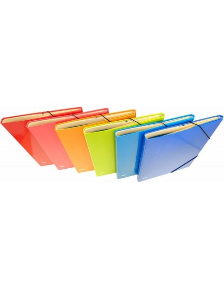 CLASIFICADOR CARTÓN FORRADO 12 SEPARADORES FOLIO COLORES SURTIDOS ELBA 100580256 (x12 unidades)