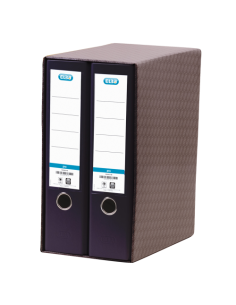 Elba Módulos Rado Top carpeta de cartón A4 Negro