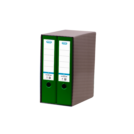 Elba Módulos Rado Top carpeta de cartón A4 Verde