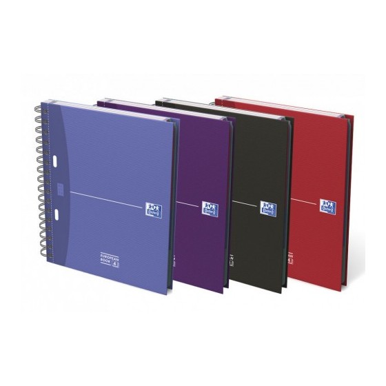 CUADERNO EUROPEANBOOK 1 TAPA EXTRADURA A5+ 100 HOJAS 5X5 COLORES SURTIDOS ESSENTIALS 3SEP OXFORD 100100314 (x5 unidades)