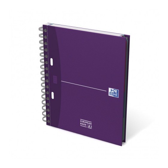 CUADERNO EUROPEANBOOK 1 TAPA EXTRADURA A5+ 100 HOJAS 5X5 COLORES SURTIDOS ESSENTIALS 3SEP OXFORD 100100314 (x5 unidades)