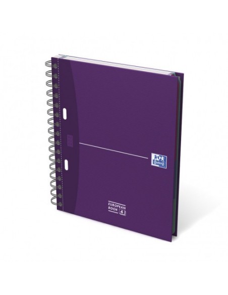 CUADERNO EUROPEANBOOK 1 TAPA EXTRADURA A5+ 100 HOJAS 5X5 COLORES SURTIDOS ESSENTIALS 3SEP OXFORD 100100314 (x5 unidades)