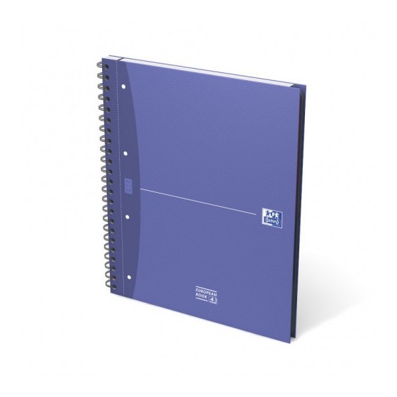 CUADERNO EUROPEANBOOK 4 TAPA EXTRADURA A4+ 120 HOJAS 5X5 COLORES SURTIDOS ESSENTIALS OXFORD 100104738 (x5 unidades)