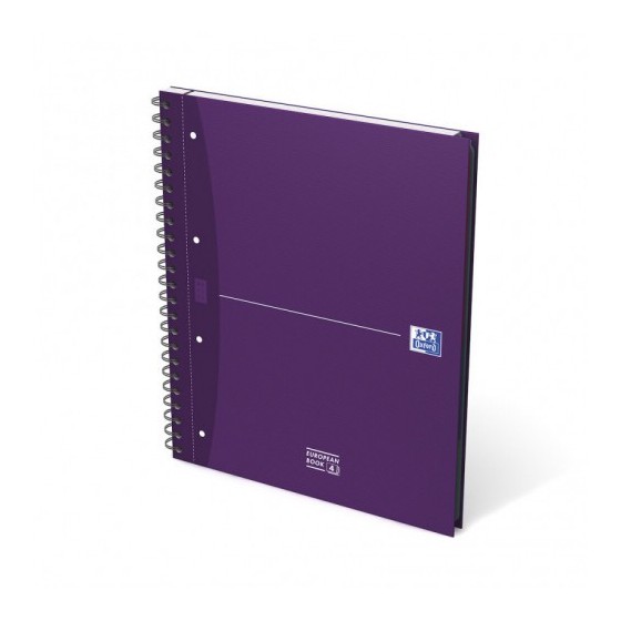 CUADERNO EUROPEANBOOK 4 TAPA EXTRADURA A4+ 120 HOJAS 5X5 COLORES SURTIDOS ESSENTIALS OXFORD 100104738 (x5 unidades)