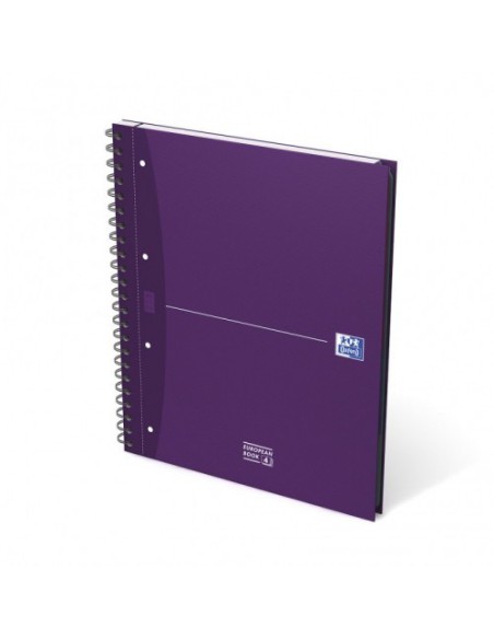 CUADERNO EUROPEANBOOK 4 TAPA EXTRADURA A4+ 120 HOJAS 5X5 COLORES SURTIDOS ESSENTIALS OXFORD 100104738 (x5 unidades)