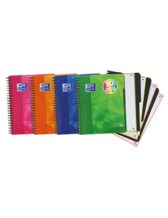 Oxford 400027277 cuaderno y block A4+ 120 hojas Colores surtidos (x5 unidades)