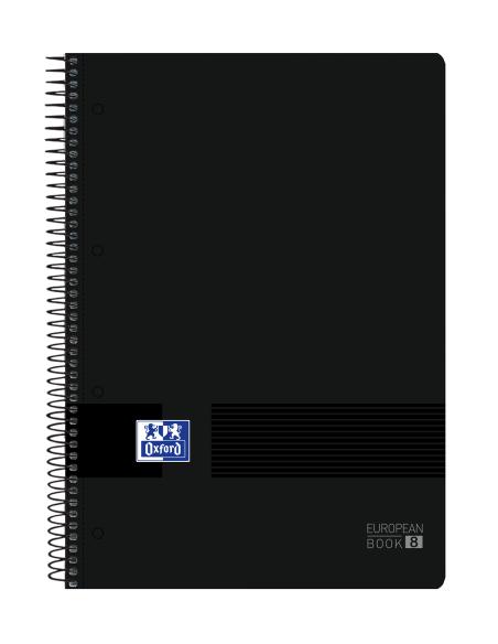 Oxford 400088489 cuaderno y block 160 hojas Negro (x5 unidades)
