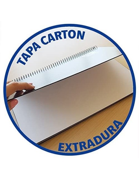 CUADERNO EUROPEANBOOK 5 TAPA EXTRADURA A4+ 120 HOJAS 5X5 COLORES VIVOS 50% HOJAS GRATIS OXFORD 100430279 (x5 unidades)