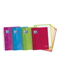 Oxford Europeanbook 4 cuaderno y block A5 120 hojas Colores surtidos (x5 unidades)
