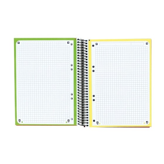 Oxford Europeanbook 4 cuaderno y block A5 120 hojas Colores surtidos (x5 unidades)
