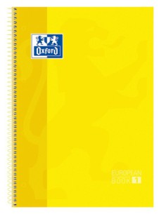 Oxford Europeanbook 1 cuaderno y block A4 80 hojas Amarillo (x5 unidades)