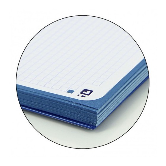 CUADERNO EUROPEANBOOK 1 TAPA EXTRADURA A4+ 80 HOJAS 5X5 COLOR AZUL OSCURO OXFORD 100430197 (x5 unidades)