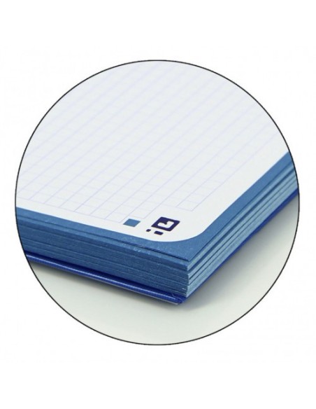 CUADERNO EUROPEANBOOK 1 TAPA EXTRADURA A4+ 80 HOJAS 5X5 COLOR AZUL OSCURO OXFORD 100430197 (x5 unidades)