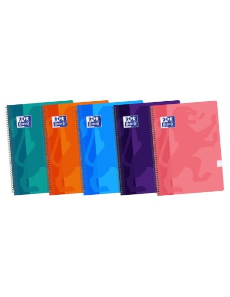 Oxford 400088603 cuaderno y block 80 hojas Colores surtidos (x5 unidades)