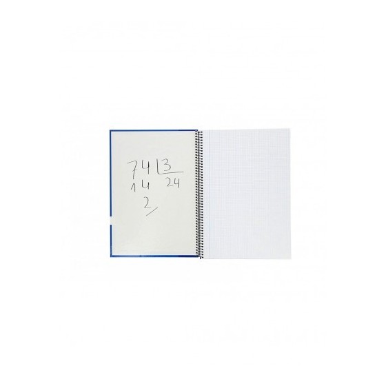 CUADERNO TAPA EXTRADURA FOLIO 80 HOJAS 4X4 COLORES SURTIDOS OXFORD 400122760 (x5 unidades)