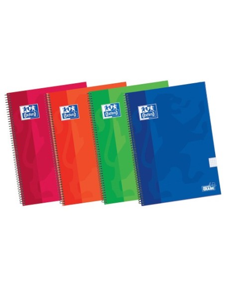 Oxford 100430151 cuaderno y block 80 hojas Colores surtidos (x5 unidades)