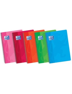 Oxford 100430166 cuaderno y block 80 hojas Colores surtidos (x5 unidades)