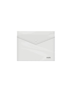 SOBRES POLIPROPILENO BROCHE TRANSPARENTE A5 APAISADO 225X170 DOHE 91489 (x10 unidades)