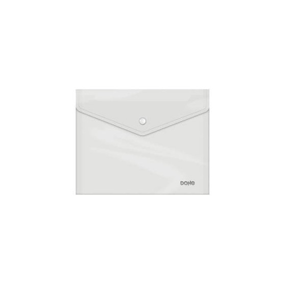 SOBRES POLIPROPILENO BROCHE TRANSPARENTE A5 APAISADO 225X170 DOHE 91489 (x10 unidades)