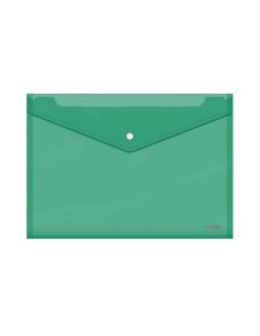 SOBRES POLIPROPILENO BROCHE VERDE FOLIO APAISADO 335X235 DOHE 91479 (x10 unidades)