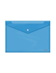 SOBRES POLIPROPILENO BROCHE AZUL FOLIO APAISADO 335X235 DOHE 91476 (x10 unidades)