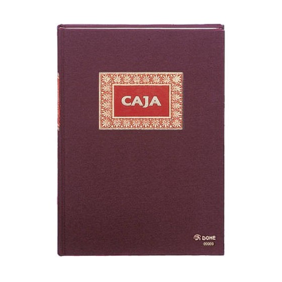 LIBRO DE CONTABILIDAD CAJA FOLIO NATURAL 100 HOJAS NUMERADAS DOHE 09909