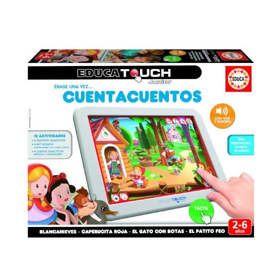 JUEGO EDUCA TOUCH JUNIOR ERASE UNA VEZ... CUENTACUENTOS DE 2-6 AÑOS EDUCA BORRAS