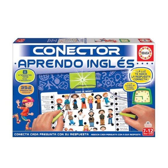 JUEGO CONECTOR APRENDO INGLÉS DE 7-12 AÑOS EDUCA BORRAS