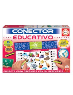 JUEGO CONECTOR EDUCATIVO DE 5-8 AÑOS EDUCA BORRAS 17203