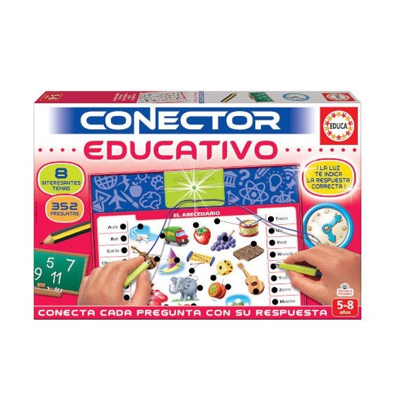 JUEGO CONECTOR EDUCATIVO DE 5-8 AÑOS EDUCA BORRAS 17203