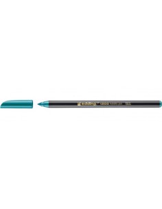 ROTULADOR PUNTA FINA 1200 VERDE METALICO EDDING 1200-074 (x10 unidades)