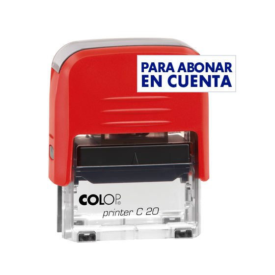 SELLO DE ENTINAJE PRINTER FORMULA PARA ABONAR EN CUENTA COLOP 141686