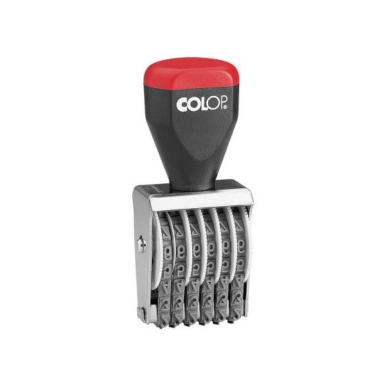 NUMERADOR MANUAL 4MM/6 BANDAS COLOP 108834