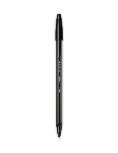 BIC Cristal Exact Negro Bolígrafo Ultrafino 20 pieza(s) (x20 unidades)